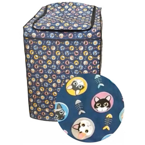 Capa para máquina impermeável tecido grosso forrado de 08kg 09kg 10kg 11kg 12kg  Brastemp/eletrolux/consul
